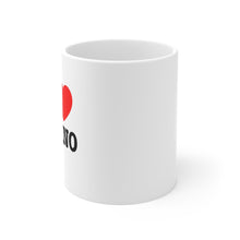 Load image into Gallery viewer, I Heart Patino 11oz Coffee Mug
