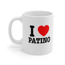 Load image into Gallery viewer, I Heart Patino 11oz Coffee Mug
